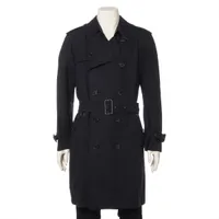 バーバリー ティッシ期 ポリエステル トレンチコート 44 メンズ