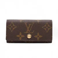 ヴィトン ダミエ ミュルティクレ4 N62631 ブラウン キーケース