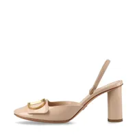 ディオール パンプス 36 クリスチャンディオール 23AW パテントレザー フラットパンプス