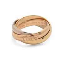 カルティエ タンク シトリン リング 750(YG) 9.8g 52 A3225470｜中古