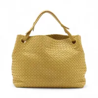 （JPGOODBUY）BOTTEGA VENETA イエロートートバッグ ボッテガヴェネタ ミニトートバッグ イエロー イントレチャート