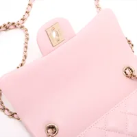 シャネル ミニマトラッセ18 ラムスキン シングルフラップ シングル