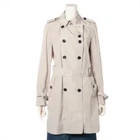 未使用級美品✨　マッキントッシュ　ロング　コート　ピーコート　アイボリー　ウール クーポン対象】MACKINTOSH マッキントッシュ ウール ハンビー