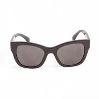 シャネル 5478-A ココマーク ハート サングラス プラスチック ブラウン  