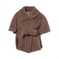 マックスマーラ テディベア アルパカ ポンチョ フリーサイズ ユニ