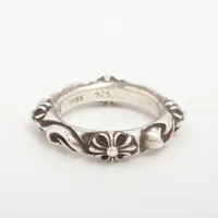 Chrome Hearts SBT band Ring 925 9.9g No. 19 | eBay