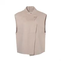 エルメス ムートン ベスト 38 レディース ベージュ pa307 YZ067417