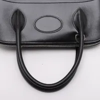 エルメス ボリード31 ボックスカーフ ブラック シルバー金具 □G:2003