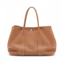 エルメス ガーデンパーティ36 PM ネゴンダ ゴールド シルバー金具 □Q:2013年