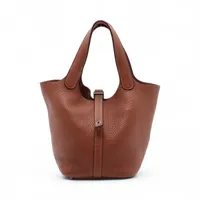 エルメス ピコタンロック18 PM トリヨンクレマンス ゴールド シルバー金具 T:2015年