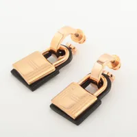 エルメス オーケリー ピアス ゴールド× ゴールド エルメス(HERMES)エルメス オーケリー ピアス ジュエリー