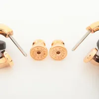 エルメス オーケリー ピアス ゴールド× ゴールド エルメス(HERMES)エルメス オーケリー ピアス ジュエリー