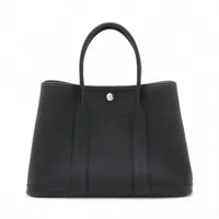 エルメス ガーデンパーティ30 TPM ネゴンダ ブラック シルバー金具 K:2025年