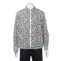 ヴィトン×草間彌生 23SS ウール×ナイロン パーカー L メンズ ブラック