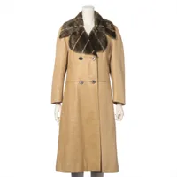 ルネ ウール×アンゴラ コート 32 レディース ベージュ 6448210