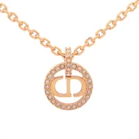 ディオール ラッキーディオール ラインストーンネックレス 挑戦する美しさ♡】ディオール ラッキー ネックレス (Dior