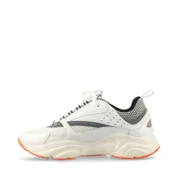 Dior Men’s Athletic Sneakers in White, Gray, Black with Orange Sole B30 Countdown Tech Sneaker Gray and White Semi-Transparent  main image 2