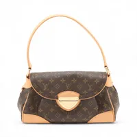 ヴィトン モノグラム ビバリーMM M40121 ブラウン