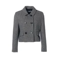 クリスチャンディオール ウール×シルク テーラードジャケット I42