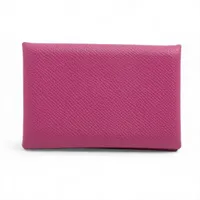 エルメス ベアンミニ シェブルミゾル 名刺入れ グリーン