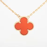 ヴァンクリーフ&アーペル ヴィンテージアルハンブラ カーネリアン