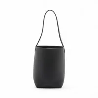 ザロウ ラージ パーク トート キャンバス×レザー ワンショルダーバッグ