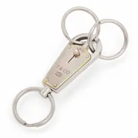 Tiffany バレットキーリング　キーホルダー　シルバー925 メタル ティファニー バレット キーリング 925×メタル シルバー