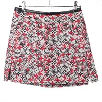 ヴィトン コットン スカート 34 レディース レッド FESK13FUQ