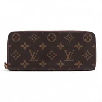 【美品】ルイヴィトン モノグラム ポルトフォイユ クレマンス コクリコ 長財布 ヴィトン モノグラム ポルトフォイユクレマンス M62940 コクリコ