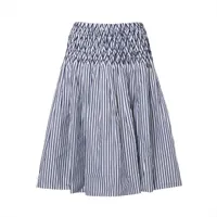 シャネル ココマーク P43 シルク×コットン ニットスカート 34