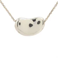 未使用 ティファニー ネックレス イニシャルm エルサペレッティ シルバー925 ティファニー エルサペレッティ レター ネックレス 925 5.3g シルバー