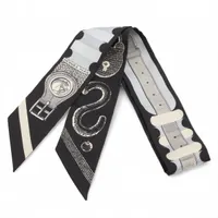 エルメス ツイリー BOUQUETS SELLIER 鞍職人の花束 スカーフ シルク