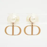 Dior ゴールド フープピアス Dior ゴールド フープピアス 約2.5cm 2143400175799_01.jpg TAKE