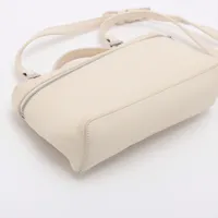 ロロピアーナ レザー 2WAYハンドバッグ ホワイト AP131671｜中古 