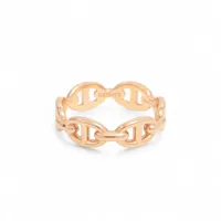 エルメス シェーヌダンクル アンシェネ リング 750(PG) 4.0g 53