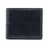 ボッテガヴェネタ マキシイントレチャート レザー コンパクト