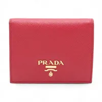 プラダ ヴィッテロムーブ 1MV204 レザー コンパクトウォレット