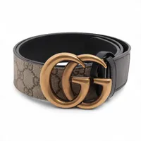 ◇グッチ◇214351/PVC/インターロッキングG/ベルト/ブランド グッチ 223891 インターロッキングG ベルト 85 PVC×レザー