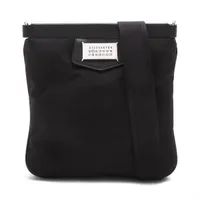 美品 メゾンマルジェラ グラムスラム レザー ショルダーバッグ タグ 4ステッチ 美品 メゾンマルジェラ グラムスラム レザー ショルダーバッグ