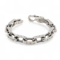 セリーヌ ブレスレット M メタル シルバー フィービー フック