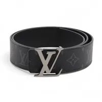 ヴィトン M9609 サンチュール・LVイニシアル ベルト 85/34 PVC