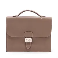 エルメス サックアデペッシュ27 トリヨンクレマンス エトゥープ