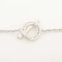 エルメス フィネス ダイヤ ブレスレット 750(WG) 4.0g ST A4002314