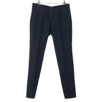 エルメス マルジェラ期 シルク パンツ 40 レディース ブラック 裾補修