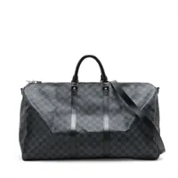 ヴィトン ダミエグラフィット キーポルバンドリエール55 N41413 ブラック