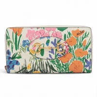 アイリーヌ⭐︎はなさん専用！ グッチ GGスプリーム ばなにゃ 701060 レザー ラウンドジップ