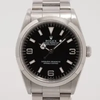 ロレックス エクスプローラーⅠ 14270 SS SS AT 黒文字盤