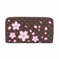 ヴィトン×村上隆 LV × TM ジッピーウォレット 型番 レザー