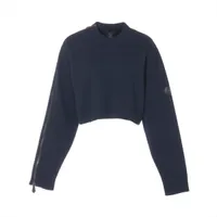 ミュウミュウ 22年 ウール ニット 38 レディース ネイビー