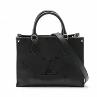 ヴィトン モノグラムアンプラント オンザゴーPM M45653 ブラック RFID反応あり